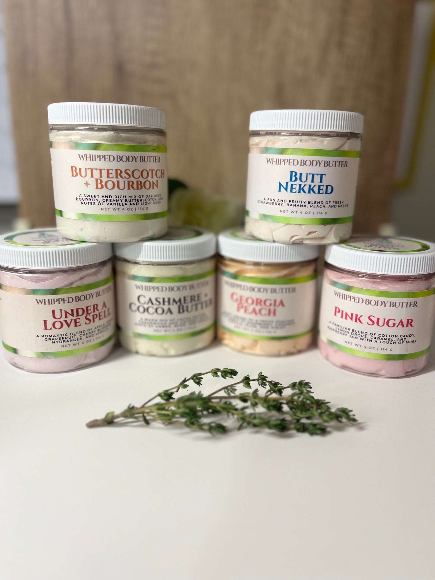 Cashmere + Cocoa Butter Whipped Body Butter 4oz Jar