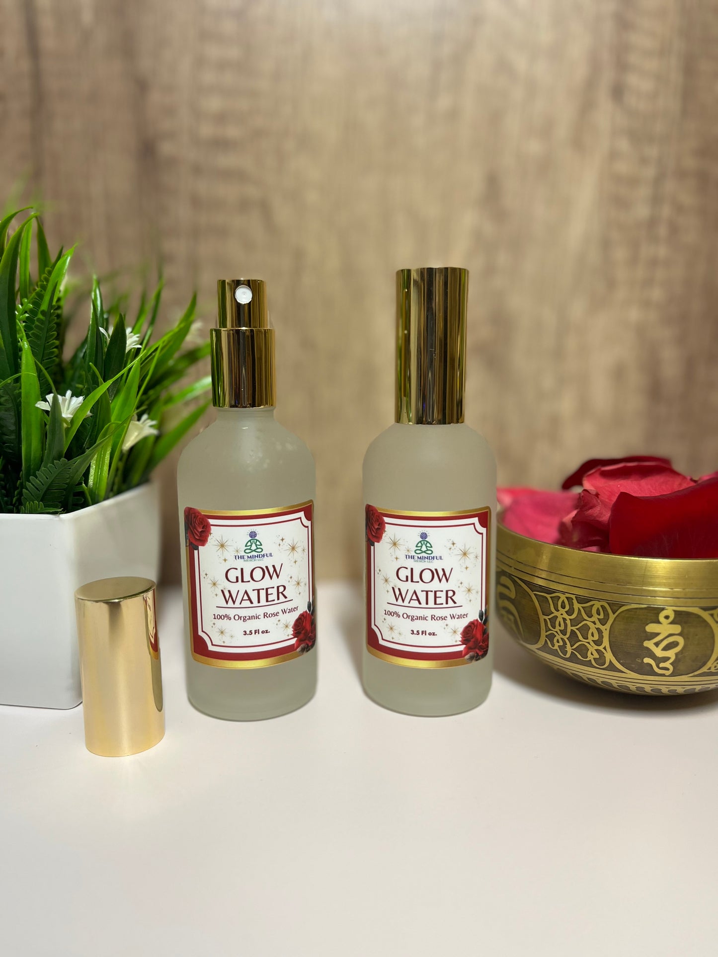 100% Organic Rose Water Made Fresh Daily