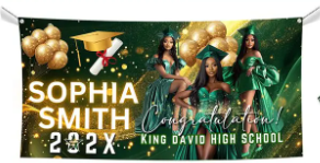 š³ļø Custom Graduation Banner