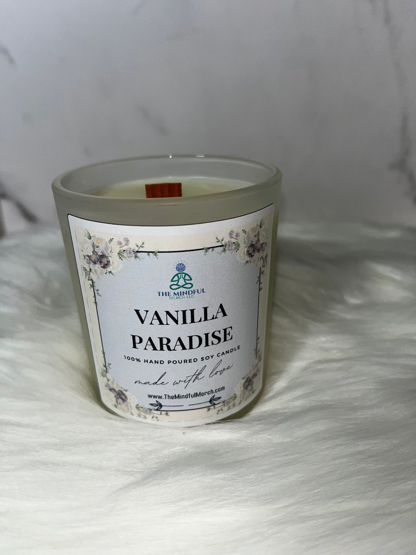 Vanilla Paradise 14oz. Hand Poured Candle