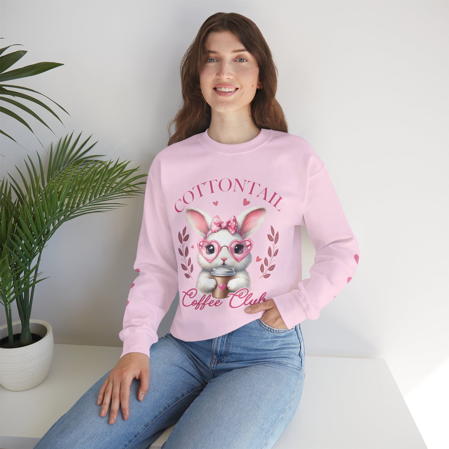 Cottontail Coffee Club Sweatshirt - Unisex Heavy Blend™ Crewneck