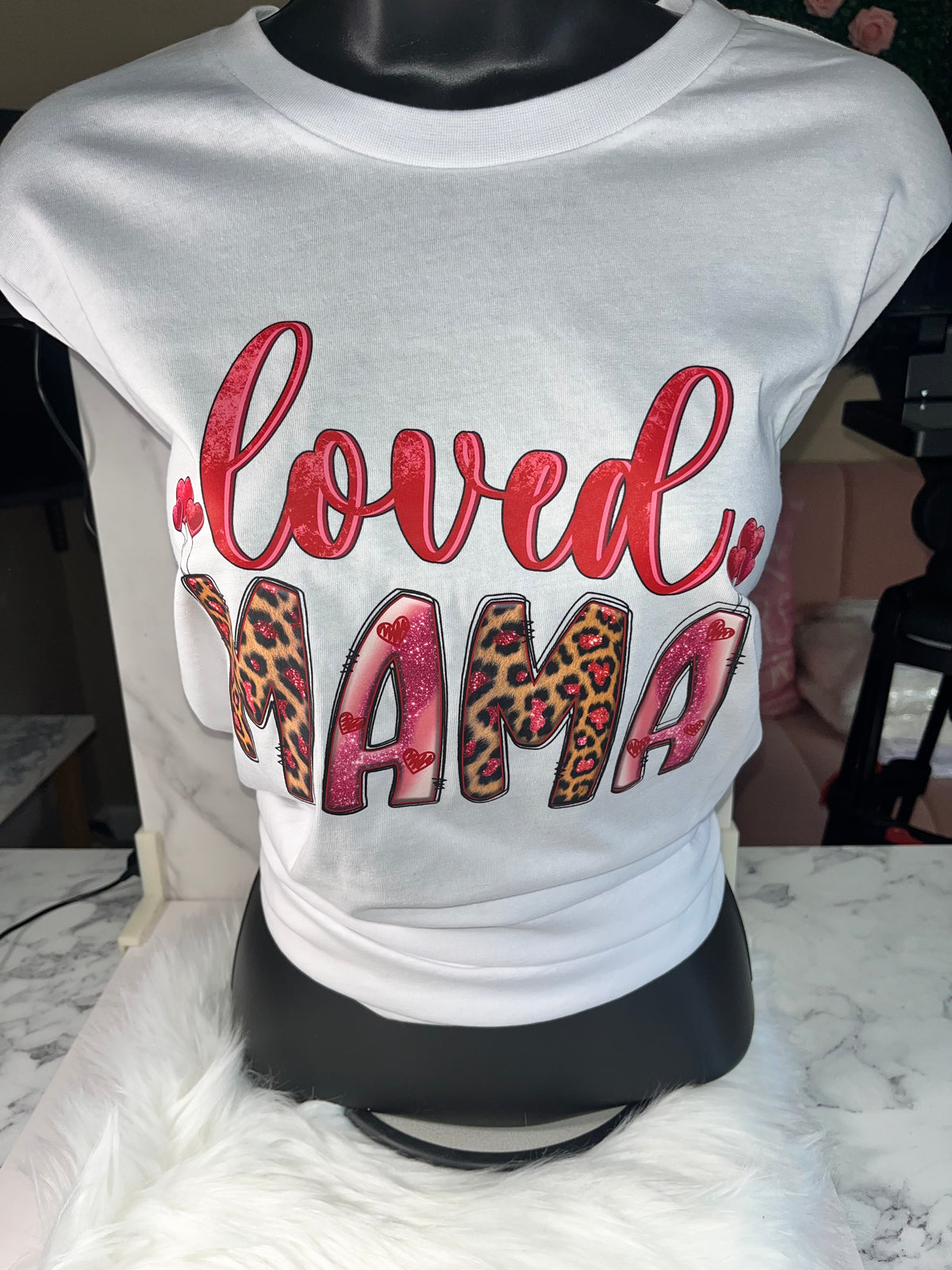 Loved Mama Tee | Soft Everyday Statement Shirt