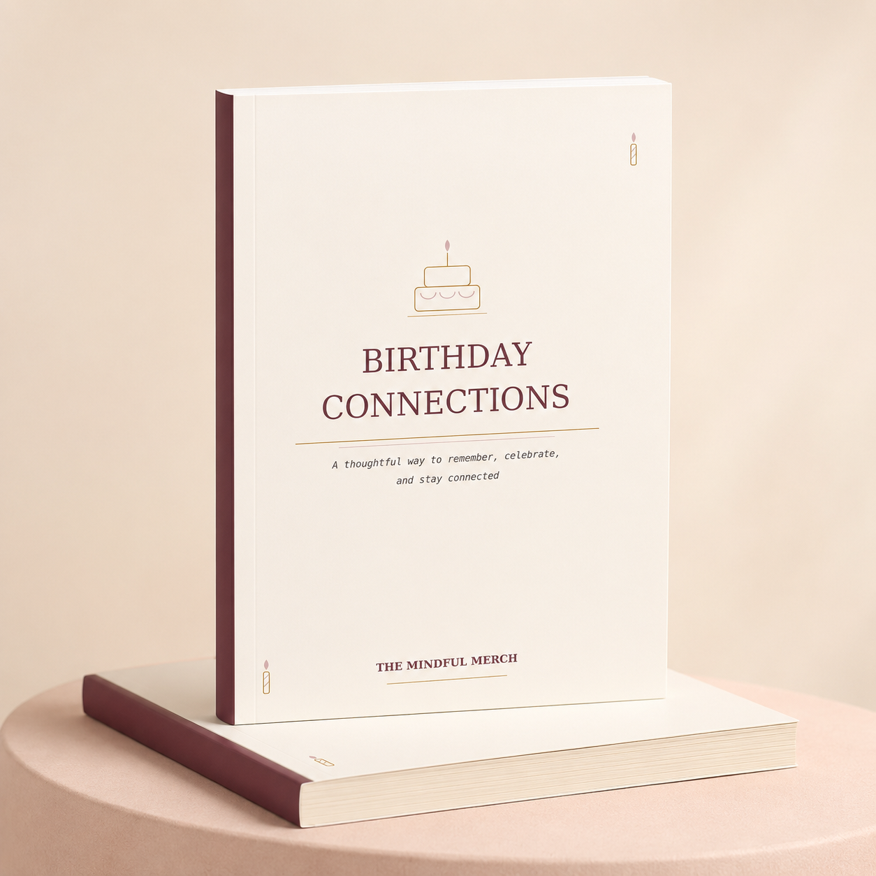 Birthday Connections: A Thoughtful Birthday Reminder Book