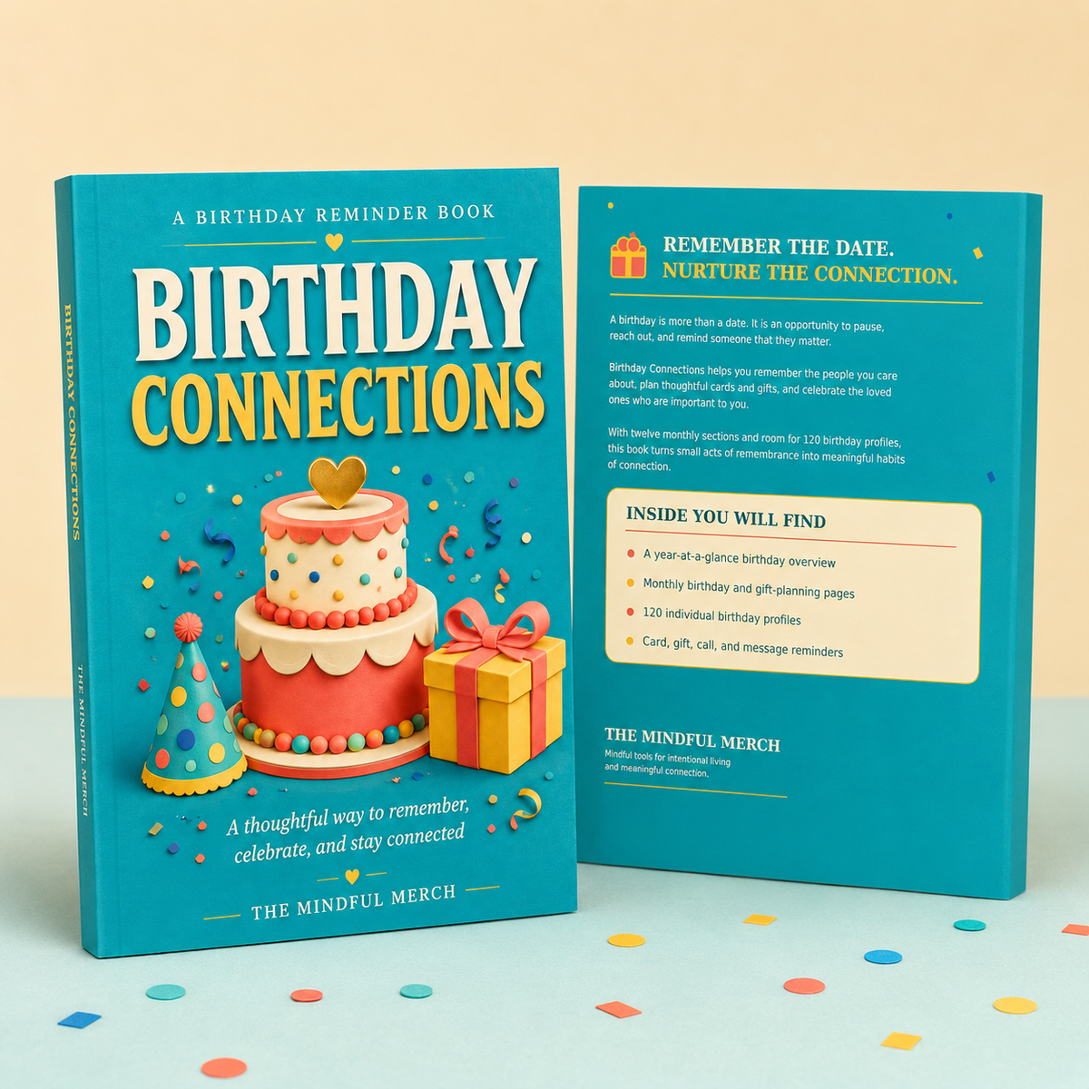 Birthday Connections: A Thoughtful Birthday Reminder Book