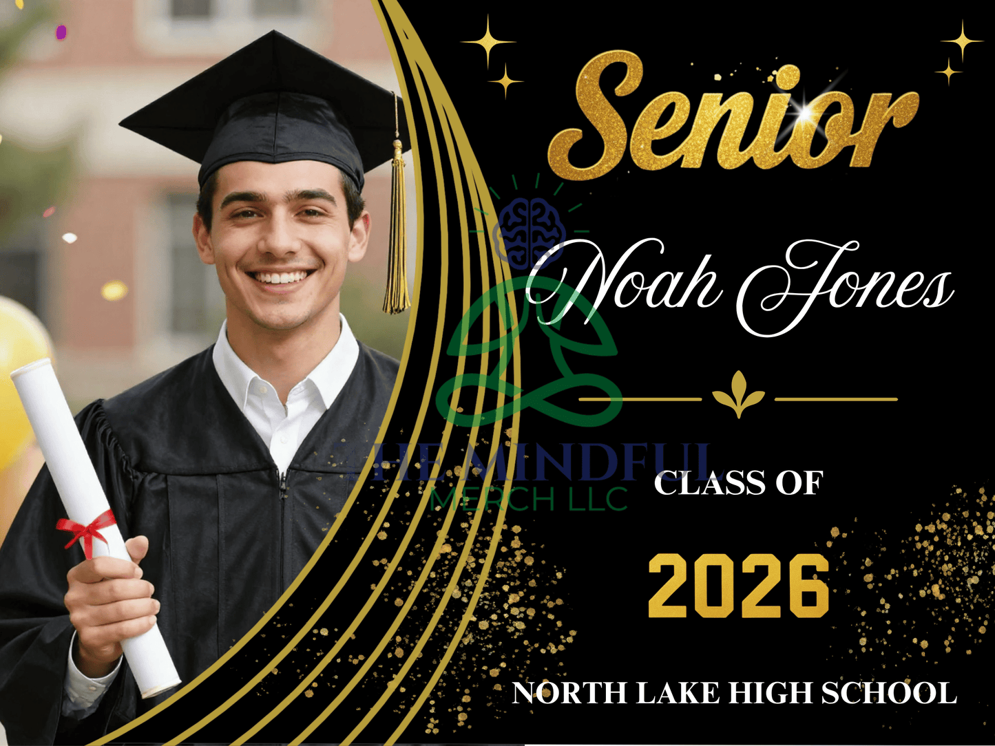 Custom Graduation Yard Sign (Choose Your Design)
