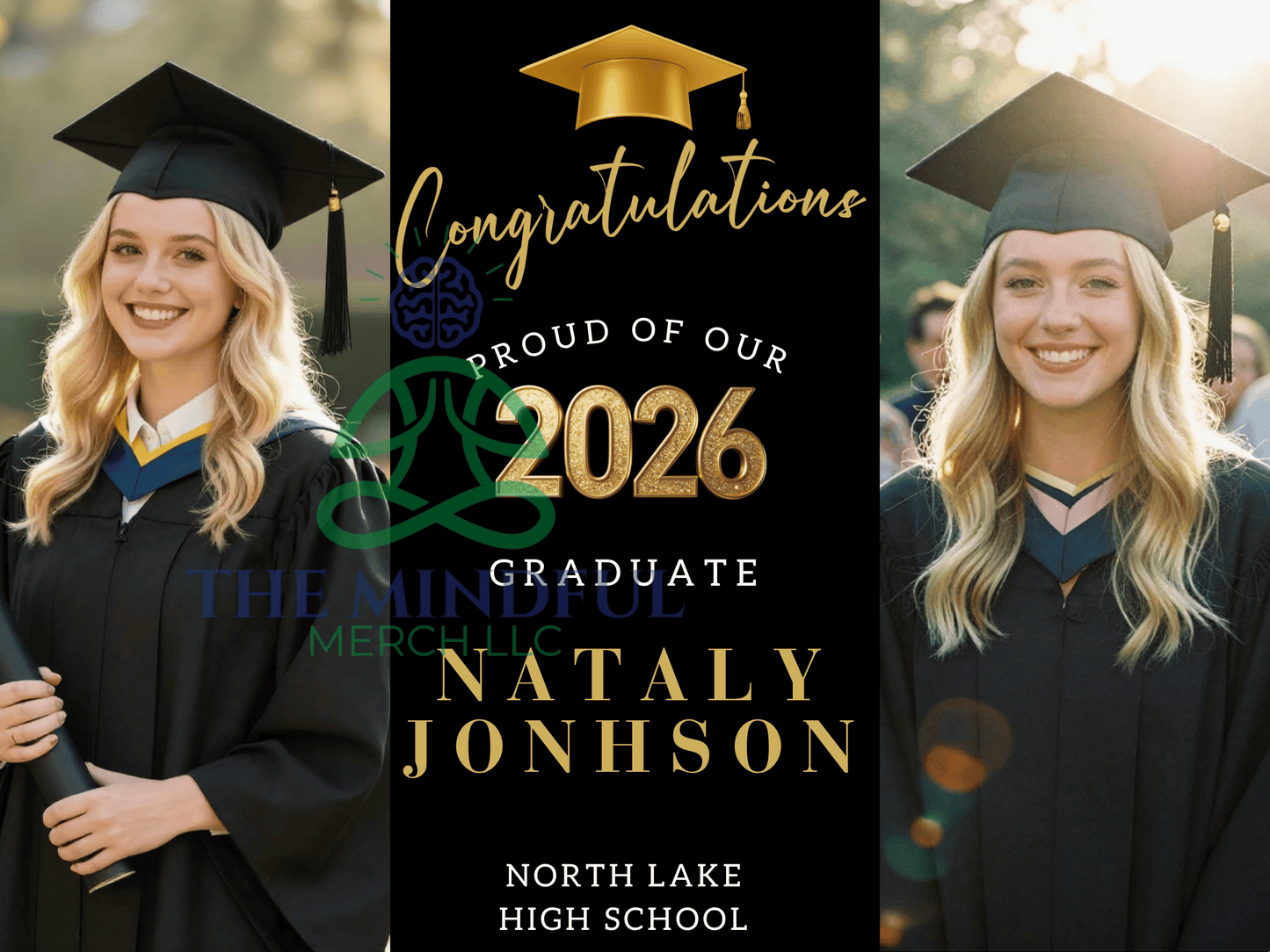 Custom Graduation Yard Sign (Choose Your Design)