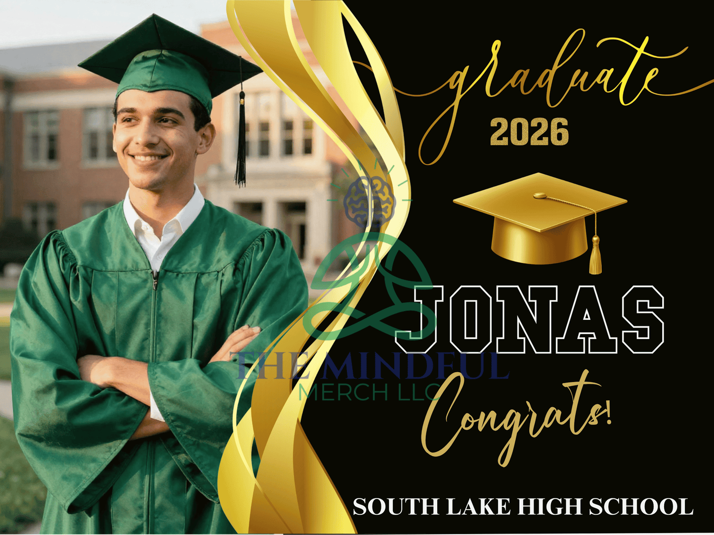 Custom Graduation Yard Sign (Choose Your Design)