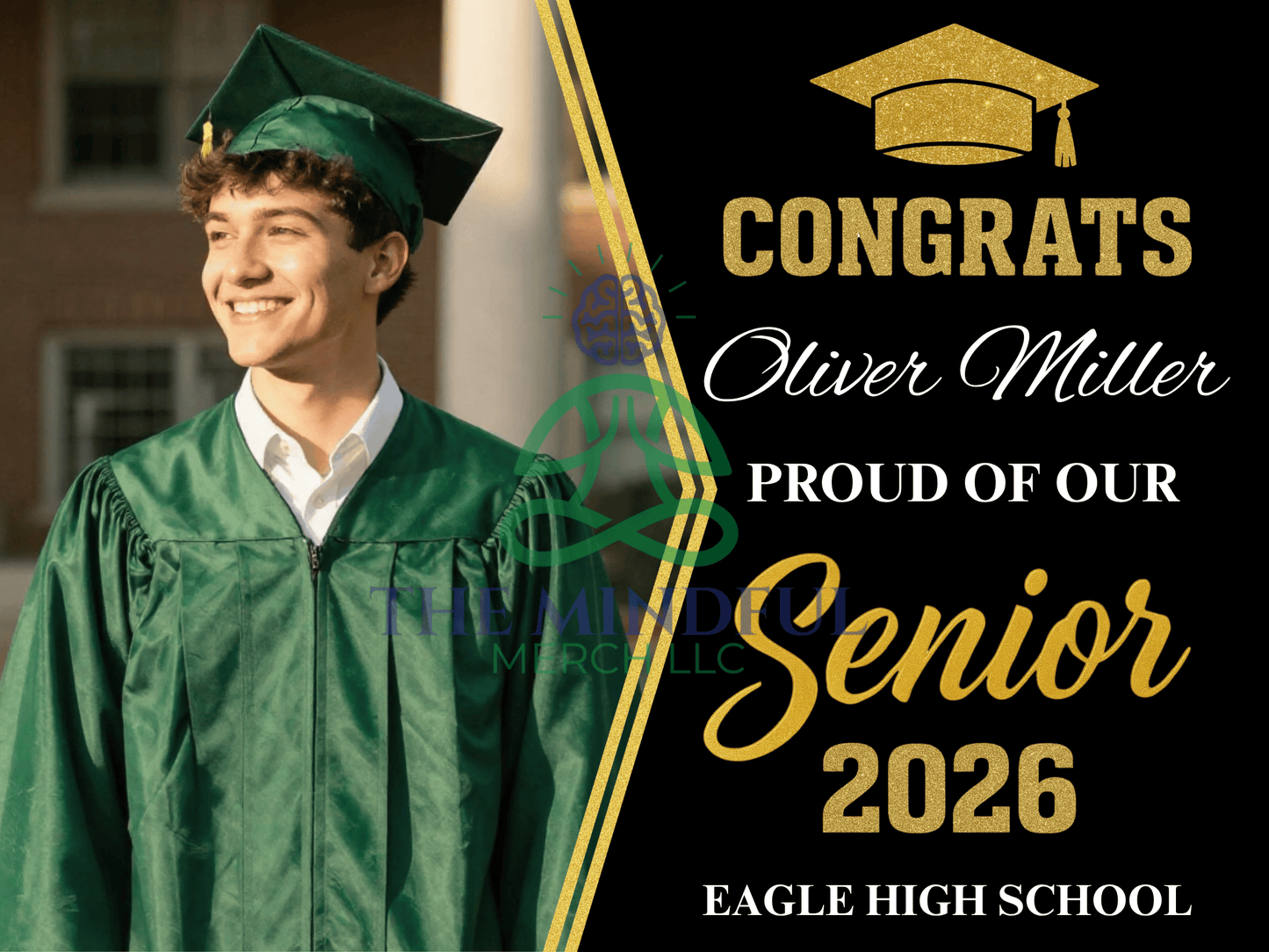 Custom Graduation Yard Sign (Choose Your Design)