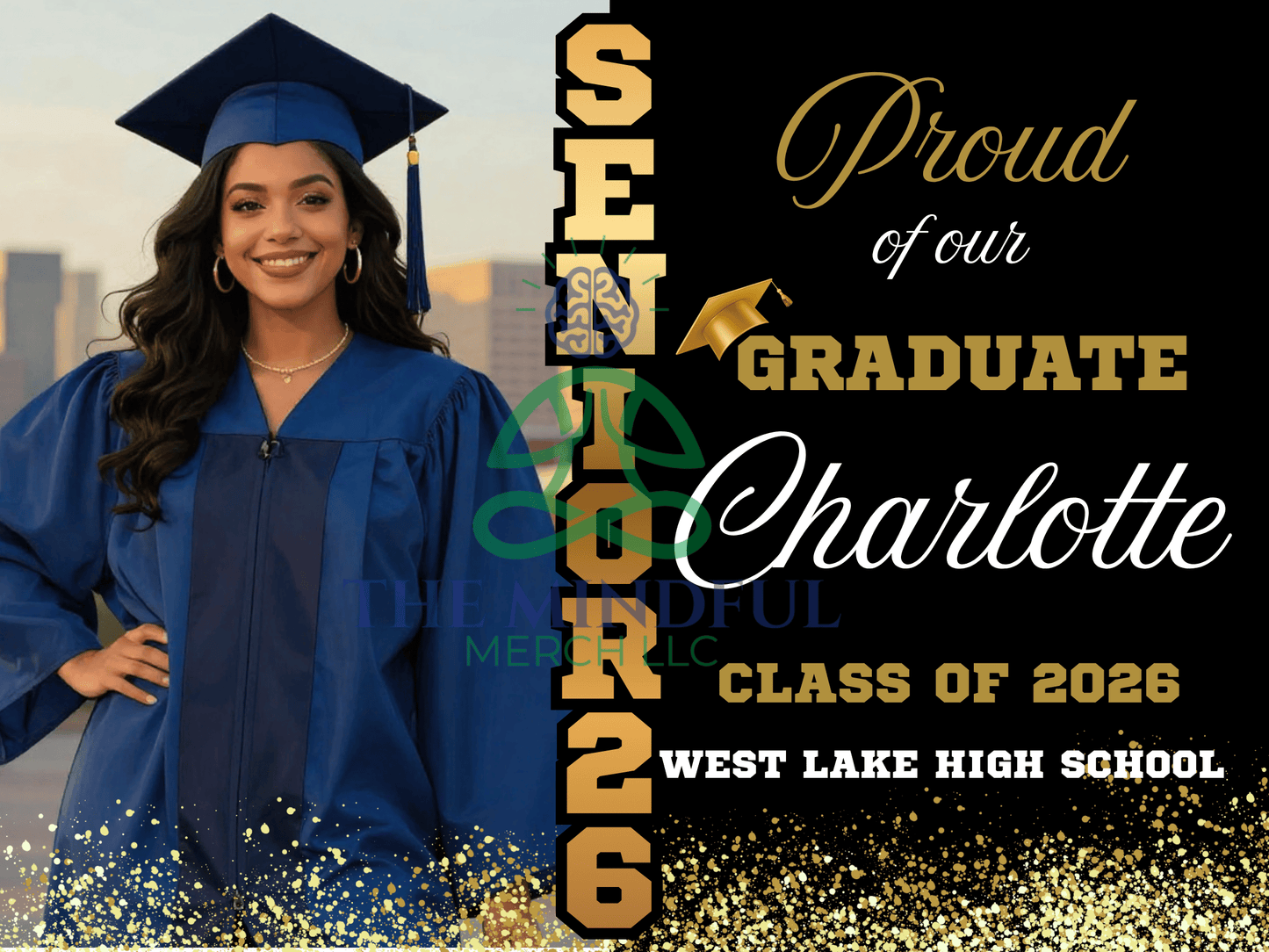 Custom Graduation Yard Sign (Choose Your Design)