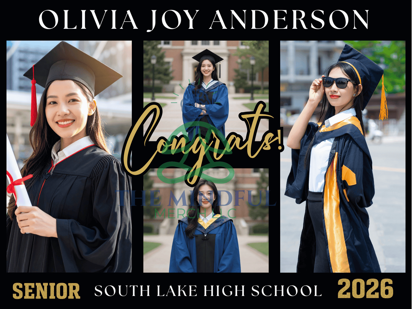 Custom Graduation Yard Sign (Choose Your Design)