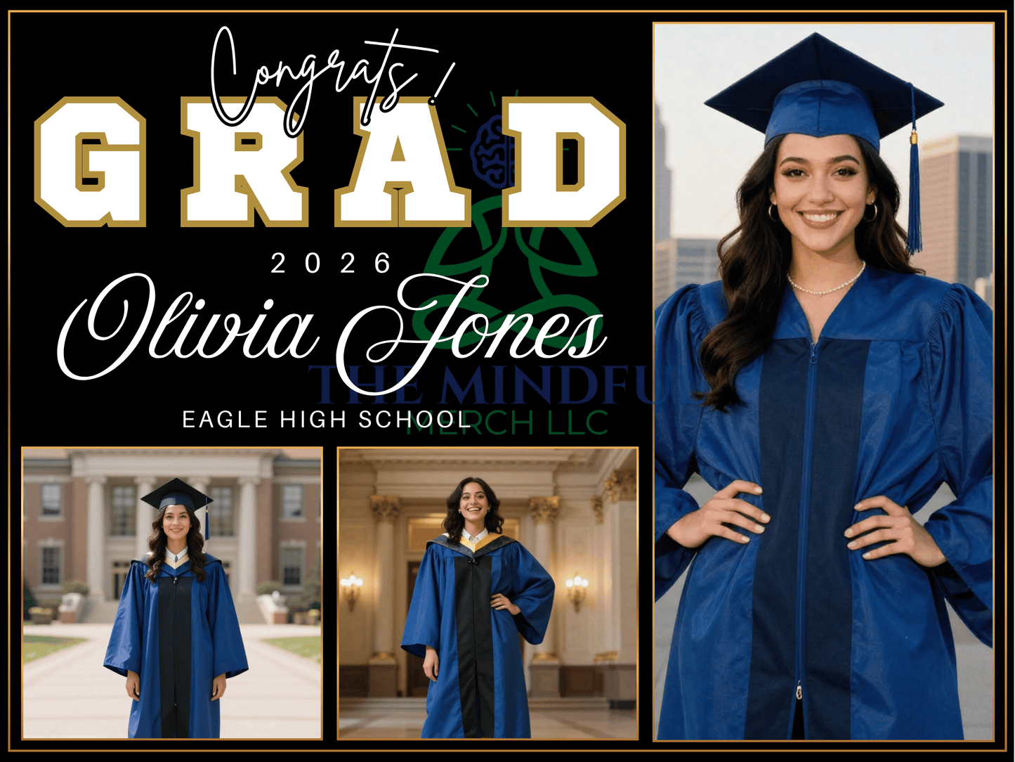 Custom Graduation Yard Sign (Choose Your Design)