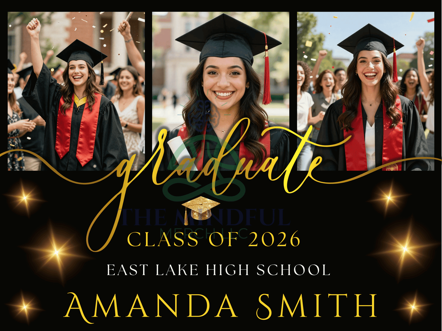 Custom Graduation Yard Sign (Choose Your Design)