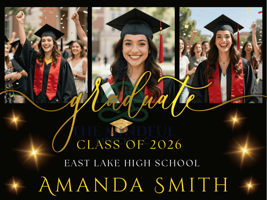 Custom Graduation Yard Sign (Choose Your Design)