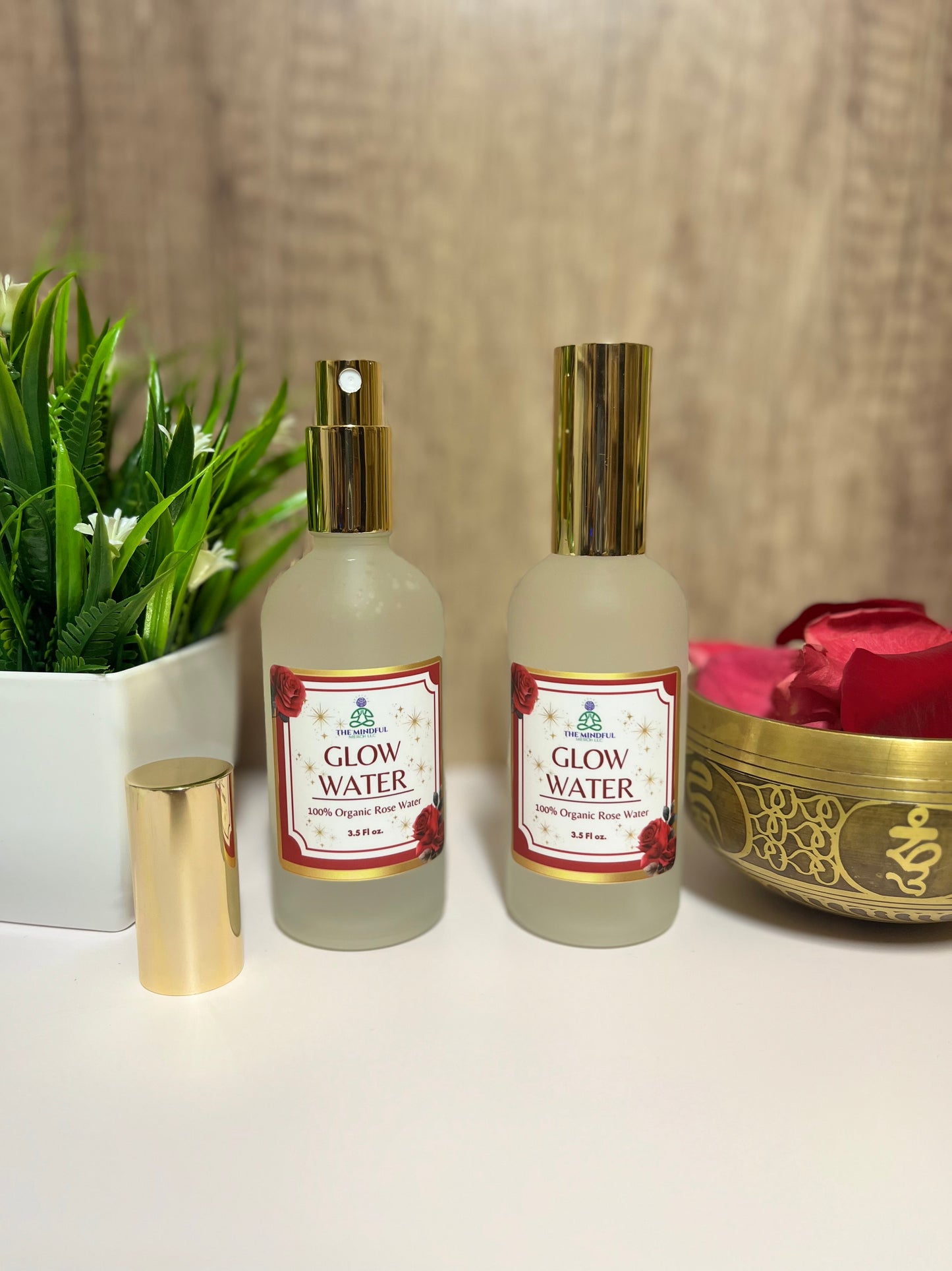 100% Organic Rose Water Made Fresh Daily