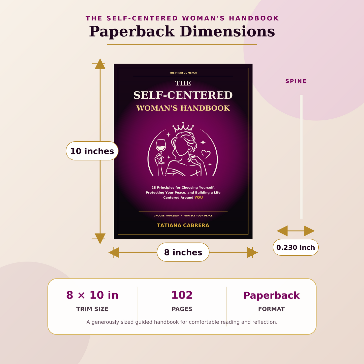 The Self-Centered Woman’s Handbook 28 Principles for Choosing Yourself, Protecting Your Peace, and Building a Life Centered Around YOU